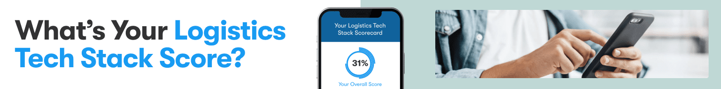 What's your logistics tech stack score?