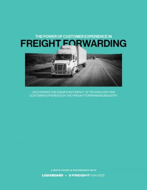 the power of the customer experience in freight forwarding powered by logistics tech